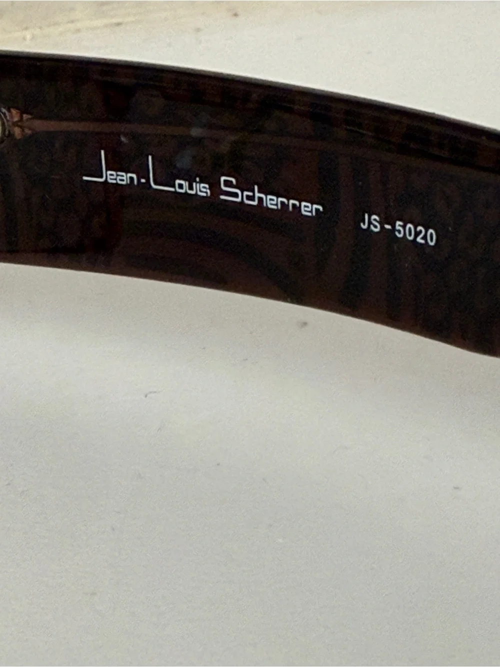 Jean Louis Scherrer Titanium Eyeglass Frames 52-18-147 Pink Animal